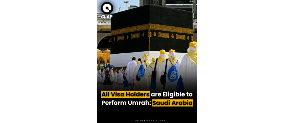 All Visa Holders are Eligible to perform Umrah Saudi Arabia