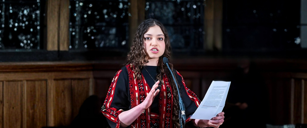 Arwa Hanin Elrayess Becomes First Palestinian President of Oxford Union