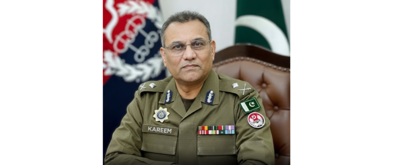Rao Abdul Kareem Appointed New Punjab Police Chief