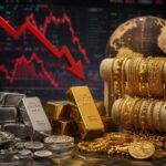Gold and Silver Prices Fall Sharply in Global and Local Markets