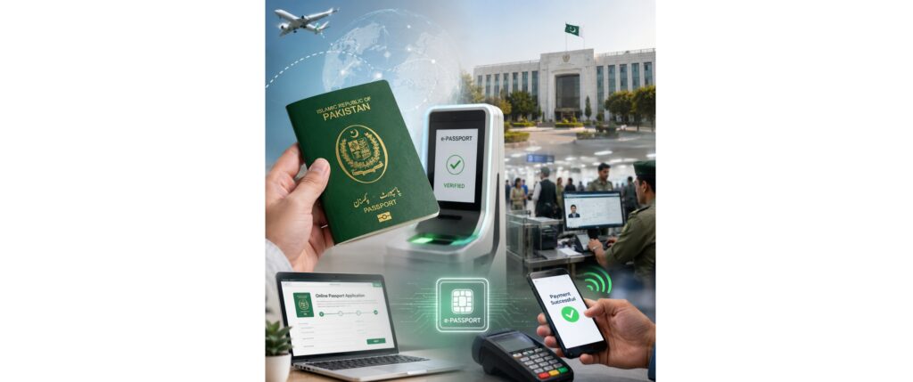 Pakistan to Issue Only E-Passports, Ends Cash Payments from July 1