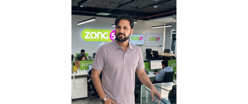 Zaheer Iqbal Promoted to Regional Sales Manager at Zong 5G