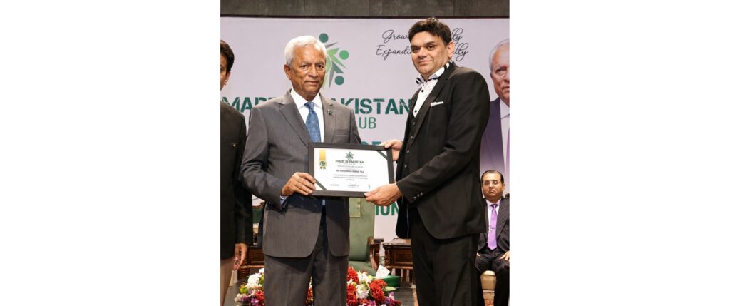 Governor Sindh Honors Dr. Muhammad Imran Taj for Excellence in Fire Life Safety