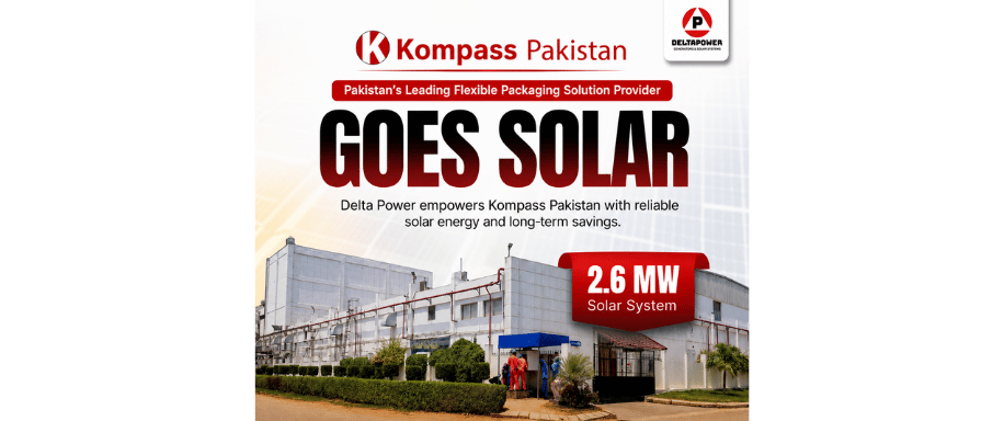 Delta Power and Kompass Pakistan: A Strategic Partnership Powering the Packaging Industry with Solar Energy